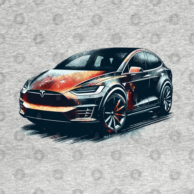 Tesla Model X by Vehicles-Art